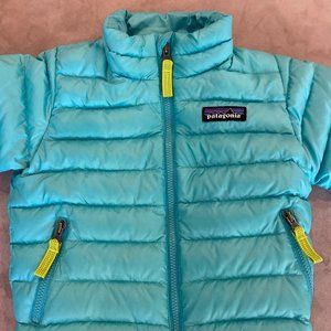 Patagonia Baby Down Sweater Jacket in Strait Blue